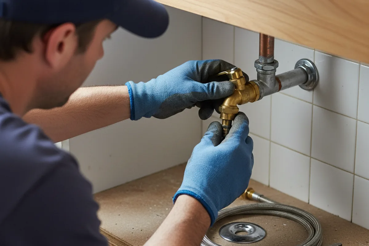 Shutoff valve and fitting work during Emergency Plumbing in Canon City